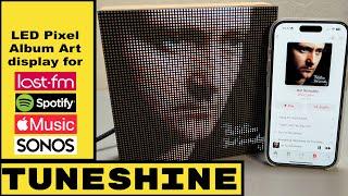 TUNESHINE Review : The digital music album art display