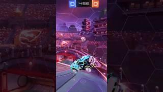 Santa Goes Off To Drop a Christmas present  #rocketleague #rl #present  #powershot #shorts