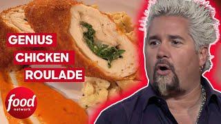 Siblings Create The Best Stuffed Dish With Guy Fieri’s Unique Grocery List! | Guy's Grocery Games