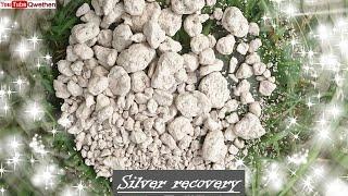 Silver recovery from silver plated contact, refining full process. 1000g #silver #gold #refining