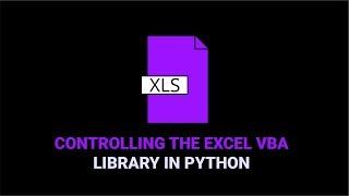 How To Use Excel VBA In Python