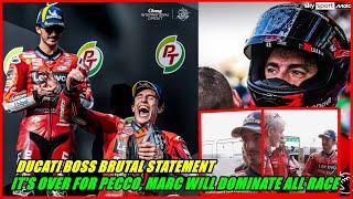 HUGE NEWS for Marquez and Bagnaia, Ducati Boss BRUTAL Statement About Marquez and Pecco, MotoGP 2025