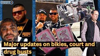 Major Bikie Updates:  Court cases, Significant arrests, and drug busts from the past week