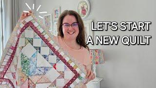 SEW WITH ME | Starting a New Liberty Quilt