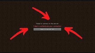 Minecraft  Failed to authenticate your connection Minecraft tlauncher