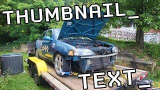 Upgrading and Breaking the Autocross Sentra