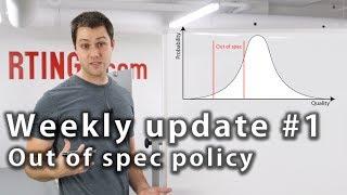 #1: Out of spec policy - Rtings.com