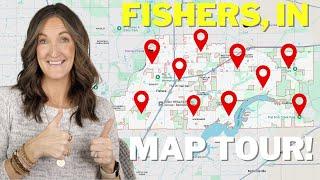 Moving to Fishers, Indiana? Watch This Map Tour FIRST! ️