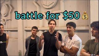 Workout battle for 50$