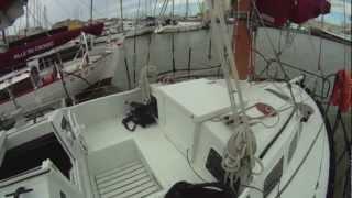 Moitessier's Historic Yacht "Joshua" at the 2012 Vendee Globe - Sailing Anarchy Boat Tour