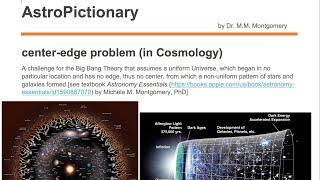 center-edge problem in cosmology