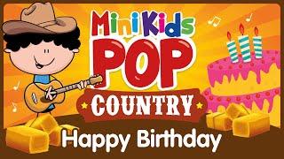 Happy Birthday Song - COUNTRY 🪕  | ABC and Preschool Songs #preschool #happybirthday