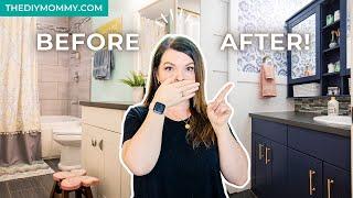 Amazing Bathroom Transformation | Budget-Friendly Makeover for my Teen Girls!