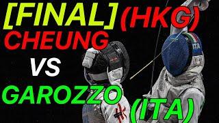 Tokyo 2021 [FINAL] Cheung (HKG) v Garozzo (ITA) | Olympic Fencing | Men's Foil Highlight