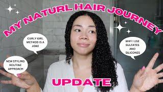 What I've Learned About My Natural Hair Journey So Far | Curly Girl Method Is A NO, Stylists, & More