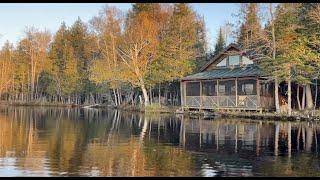 Tranquil Waterfront Cottage - 265' on Gammon Pond, New Portland, Maine - SOLD