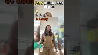 Top 5 Funniest Helium Voice Trend Videos 