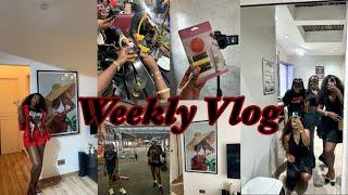 weekly vlog: New frames, out w the girls, movie date, always at the gym & lots of yapping️