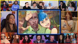 YouTubers React To The OPENING SCENE WITH EKKO | Arcane S2 Ep 7 Opening Reaction Mashup