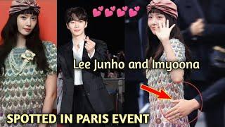 CONFIRMED DATING! lee Junho And Imyoona Wave fans Moment they Arrived Fashion Week Venue