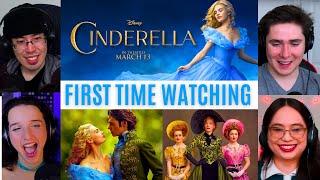 REACTING to *Cinderella (2015)* THIS IS INCREDIBLE!! (First Time Watching) Fantasy Movies