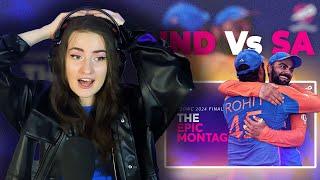 Russian Girl Reacts to The Epic Montage | T20 World Cup 2024 Final IND v SA