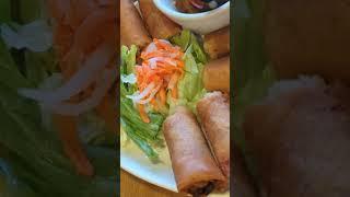 Fried spring rolls from Vietnamese restaurant. Thank you for subscribing 