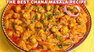 The Most Delicious Chana Masala Recipe | Best Side Dish For Poori/Chapati/Rice | Chana Kurma Recipe