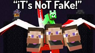 The FUNNIEST FAKE Minecraft Speedruns EVER...