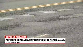 Getting Answers: road conditions on Memorial Avenue in West Springfield