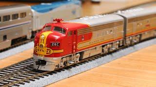 BLI HO Scale Santa Fe F3 Train Unboxing