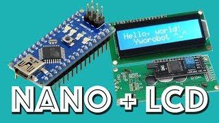 How to connect an I2C LCD Display to an Arduino NANO