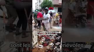 ESPAGNE: LES AFRICAINS SE SACRIFIENT pour VALENCE. #valence #immigré #africain #inondations