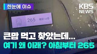 [한눈에 이슈] "여기 왜 이래?"... 추억 대신 분노만 / KBS 2023.05.11.