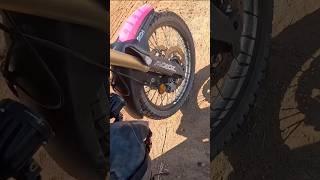 Omg It could have fallen on someone!!! #nandanomad #bikegirl #tenere700 #solo #travel #offroad