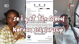 getting the global Korean scholarship  | 48 days countdown to Korea ️