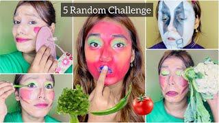 5 Random Challenge  #funny #fun #funnyvideos #missgarg #youtube #randomchallenge #funnychallenge