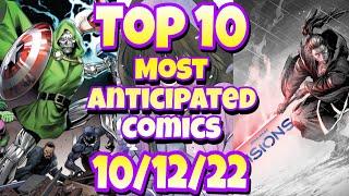 Top 10 Most Anticipated NEW Comic Books For 10/12/22