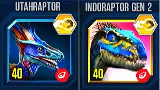 SOLO BATTLE MODS UTAHRAPTOR VS INDORAPTOR GEN 2 | HT GAME