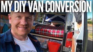 I converted my van during lockdown into a stealth camper for future travels, let me show you round!