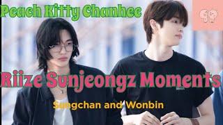 Riize Sunjeongz Moments #5 - Sungchan and Wonbin