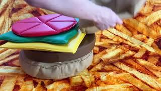 polygon donut shows off a giant burger