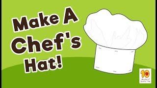 How to make a DIY Chef's Hat for Kids