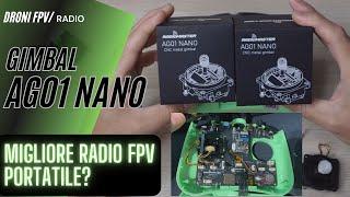 Radiomaster Pocket Crush Gimbal AG01 Nano Review ITA: Così diventa la Miglior Radio FPV portatile!