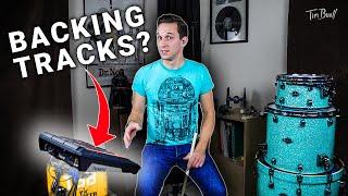 Running backing tracks (using Roland SPD-SX)