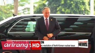 Putin calls for peaceful and diplomatic resolution of North Korean nuclear issue