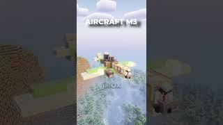 Aircraft ️ build in Minecraft #jmoxbuild #plane #jet #minecrafttutorial