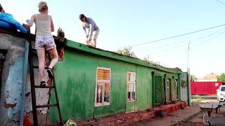 Дачный влог на 3х сотках/успехи начинающего садовода/дом ломаем цветы сажаем вредителей травим