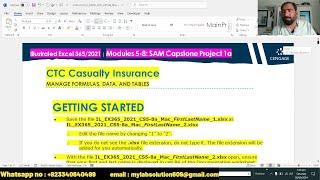 Excel Module 6: SAM Critical Thinking Project 1c Oval Lake Hospital | Excel Module 6: SAM Critical