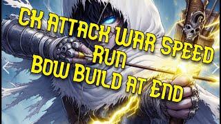 New World Aeturnum Attack War Win - Bow Build - Speedrun